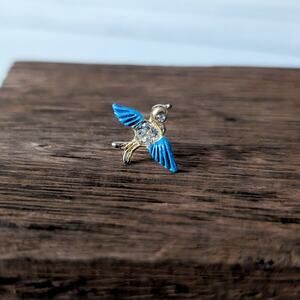 Vintage Ballou Brooch / Vintage Pin Bluebird of Happiness